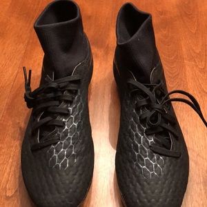 Nike Hyper Venom Black/ Silver